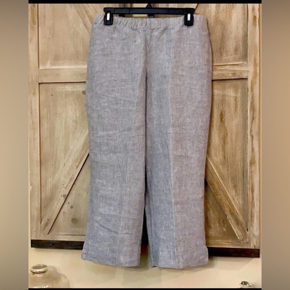 J. JILL Love Linen lady Ankle Capri Linen - Picture 10 of 10